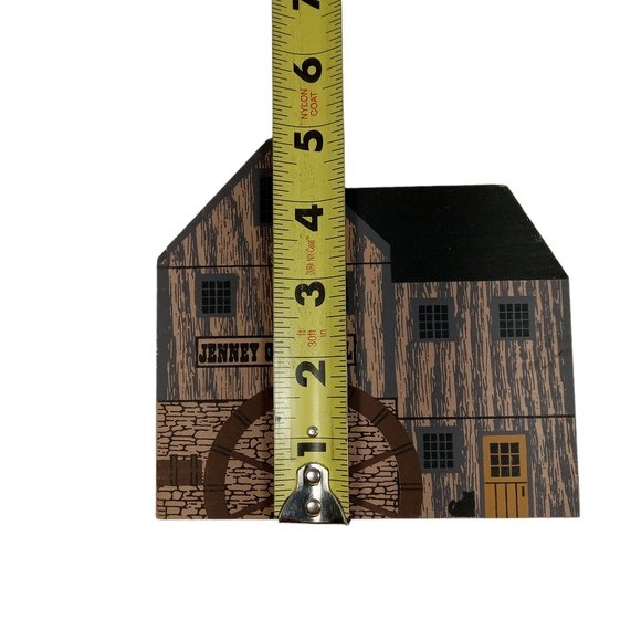 Cat's Meow Village Tradesman Series Jenny Grist Mill Signed Faline 1991 - Picture 8 of 8